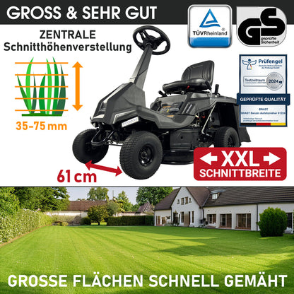 BRAST 61224 ESTART Aufsitzrasenmäher