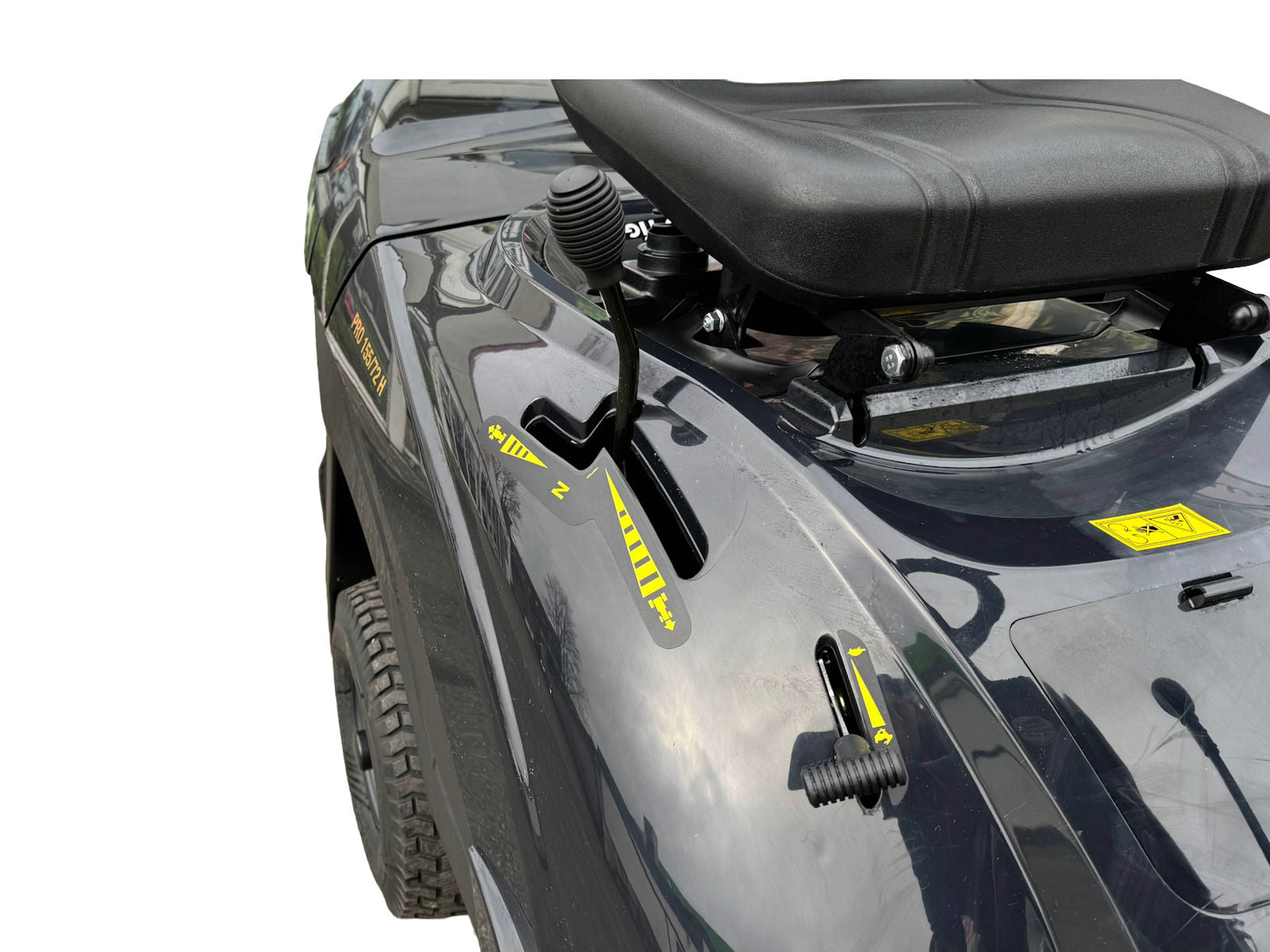 Black Edition Pro 155/72 H Rasentraktor