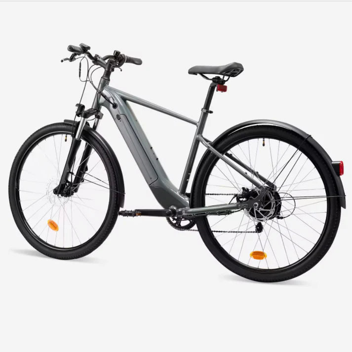 Bicicletta Elettrica Tuttoterreneo E-ACTV 100 – Grigio Antracite (Telaio Alto)
