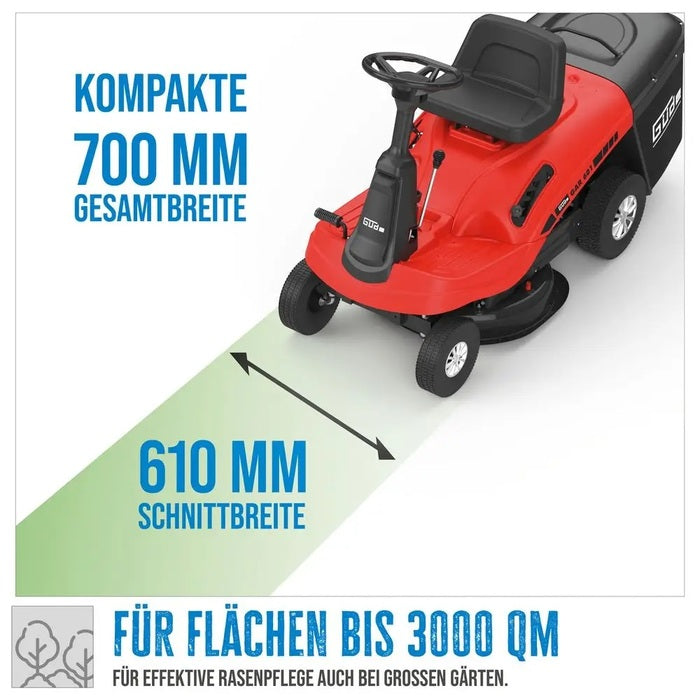 GÜDE GAR 601 Aufsitzrasenmäher