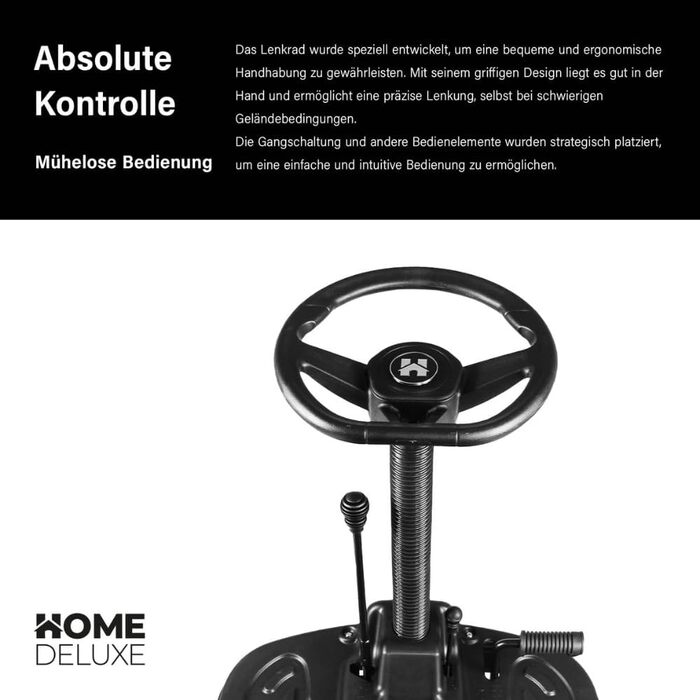 HOME DELUXE REAPER Aufsitzrasenmäher