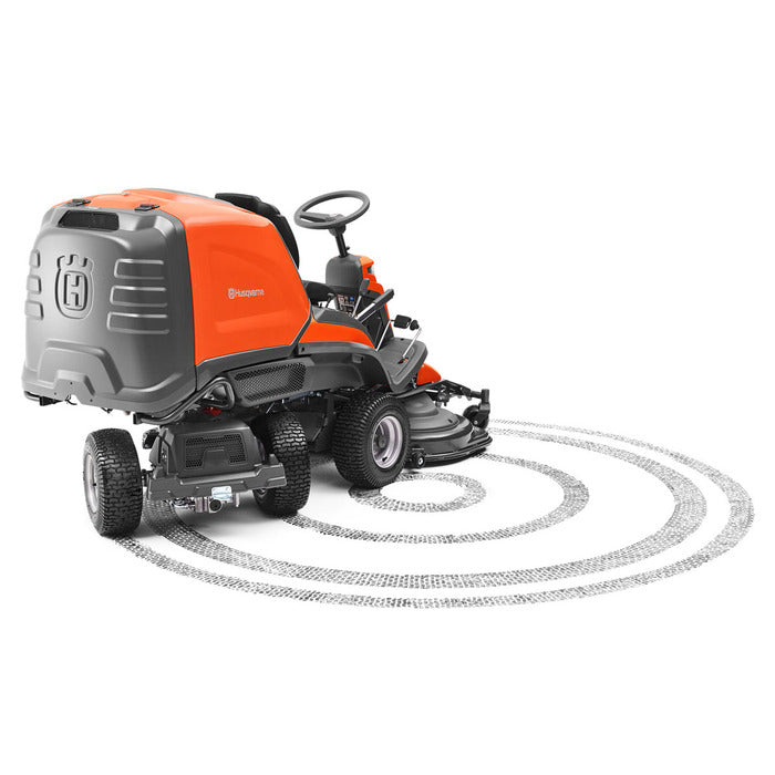 HUSQVARNA RC 320Ts AWD Frontmäher inkl. Mähdeck Combi 112cm