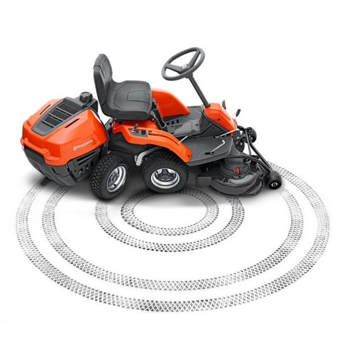 HUSQVARNA R 112C5 Frontmäher inkl. Mähdeck Combi 85