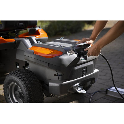 HUSQVARNA R 200iX Akku-Frontmäher Inkl. Mähdeck Combi 94