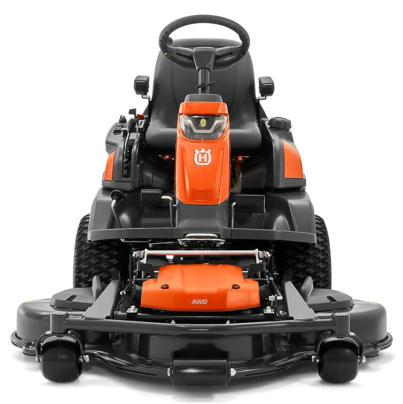 HUSQVARNA R 420TsX AWD Profi-Frontmäher inkl. Mähdeck Combi 122