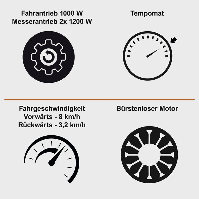 IXES IX-ERT-920E Akku-Aufsitzrasenmäher