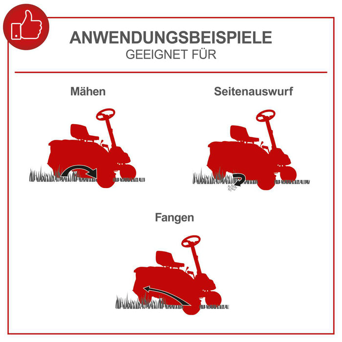 SCHEPPACH MR235-61 Aufsitzrasenmäher