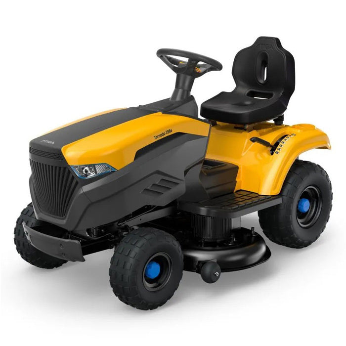 STIGA Tornado 398e Akku-Rasentraktor – Essential