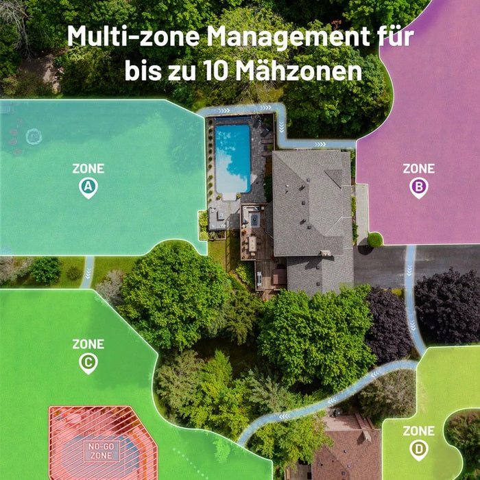 MAMMOTION YUKA 2000 Mähroboter Ohne Kehrmaschinen-Kit