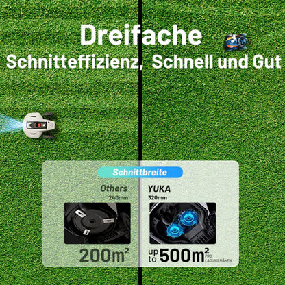 MAMMOTION YUKA 2000 Mähroboter Ohne Kehrmaschinen-Kit